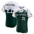 C.Rockies #21 Kyle Freeland Player Green City Connect Limited Elite Home Jdoa Stitched Jerseys