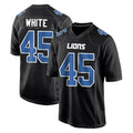 D.Lions #45 Devin White Player Black Fashion Home Game Jdoa Stitched Jerseys
