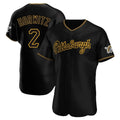 P.Pirates #2 Spencer Horwitz Player Black Home Limited Elite Jdoa Stitched Jerseys