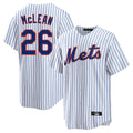 NY.Mets #26 Nolan McLean Player White Home Game Jdoa Stitched Jerseys