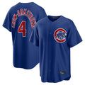 C.Cubs #4 Pete Crow-Armstrong Player Royal Home Game Jdoa Stitched Jerseys