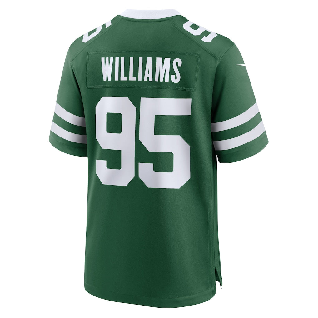Jdoa NY.Jets #95 Quinnen Williams Legacy Green Game Jersey