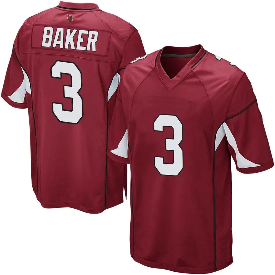 A.Cardinals #3 Budda Baker Player Cardinal Home Game Jdoa Stitched Jerseys