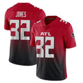 A.Falcons #32 Cash Jones Player Red Vapor Untouchable Limited Home Game Jdoa Stitched Jerseys