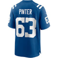 Jdoa IN.Colts #63 Danny Pinter Royal Game Jersey