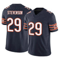 C.Bears #29 Tyrique Stevenson Player Navy Vapor F.U.S.E. Limited Home Game Jdoa Stitched Jerseys
