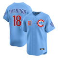 C.Cubs #18 Shota Imanaga Player Light Blue Limited Home Jdoa Stitched Jerseys