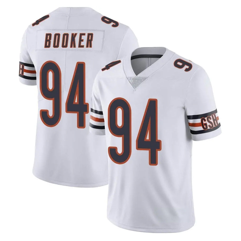 C.Bears #94 Austin Booker Player White Vapor Untouchable Limited Home Game Jdoa Stitched Jerseys