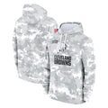 C.Browns ## Browns Blank Player Arctic Camo Salute to Service Hoodies Limited Game Jdoa Stitched Jerseys