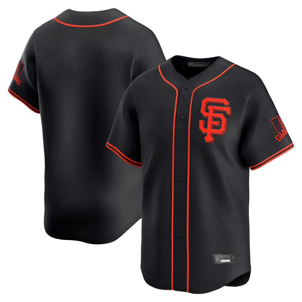 SF.Giants ## Giants Blank Player Black 2026 Home Limited Jdoa Stitched Jerseys