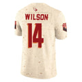 A.Cardinals #14 Michael Wilson Player Cream Rivalries Collection Vapor Limited Home Game Jdoa Stitched Jerseys