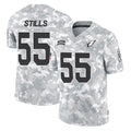 A.Cardinals #55 Dante Stills Player Camo Salute to Service Limited Home Jdoa Stitched Jerseys