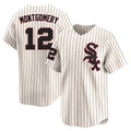C.White Sox #12 Colson Montgomery Player Cream Cooperstown Collection Limited Home Jdoa Stitched Jerseys