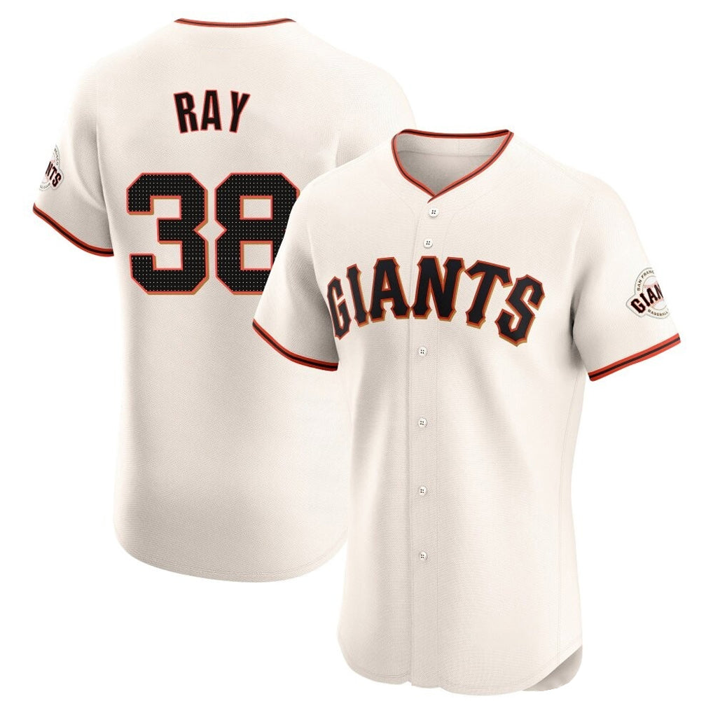 SF.Giants #38 Robbie Ray Player Cream Home Limited Elite Jdoa Stitched Jerseys