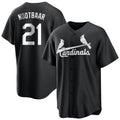 St. Louis Cardinals #21 Lars Nootbaar Player Black City Connect Home Limited Jdoa Stitched Jerseys
