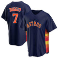 H.Astros #7 Craig Biggio Player Navy Home Game Jdoa Stitched Jerseys