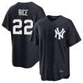 NY.Yankees #22 Ben Rice Player Navy Game Home Jdoa Stitched Jerseys