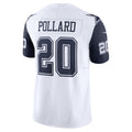 Jdoa D.Cowboys #20 Tony Pollard White Vapor F.U.S.E. Limited Jersey