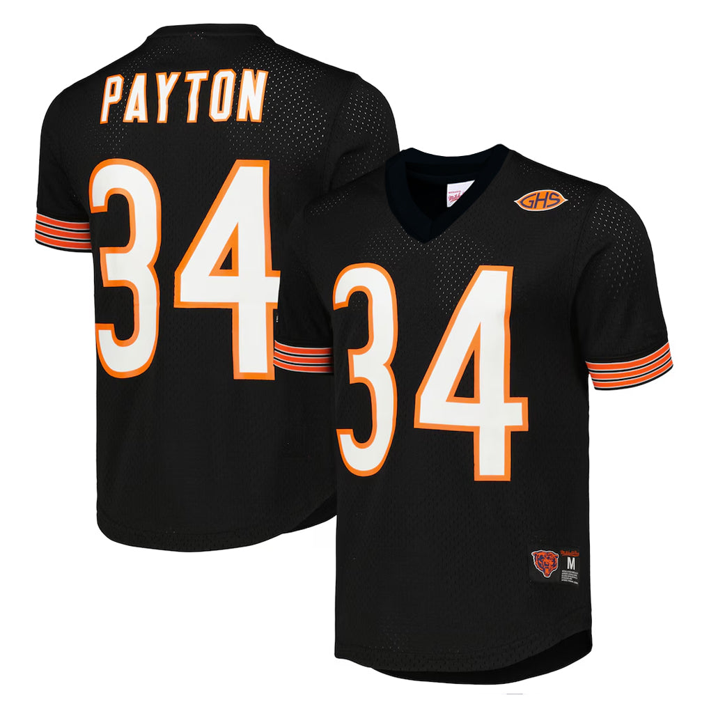 C.Bears #34 Walter Payton Player Navy 1985 Walter Payton Mitchell & Ness Throwback Retired Jdoa Stitched Jerseys