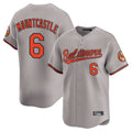 B.Orioles #6 Ryan Mountcastle Player Gray Limited Home Game Jdoa Stitched Jerseys