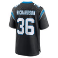 Jdoa C.Panthers #36 Demani Richardson Black Team Game Jersey