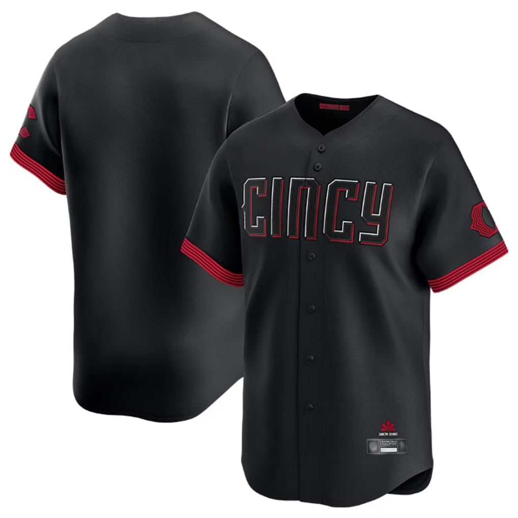 C.Reds ## Red Blank Player Black City Connect Home Limited Jdoa Stitched Jerseys