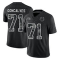 IN.Colts #71 Matt Goncalves Player Black Limited 2026 Salute to Service Home Game Hdoa Stitched Jerseys