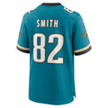 Jdoa J.Jaguars #82 Jimmy Smith Teal Retired Player Alternate Game Jersey