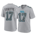 C.Panthers #17 Xavier Legette Player Gray Atmosphere Fashion Game Jdoa Stitched Jerseys