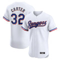 T.Rangers #32 Evan Carter Player White Home Limited Elite Jdoa Stitched Jerseys
