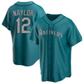 S.Mariners #12 Josh Naylor Player Teal Home Game Jdoa Stitched Jerseys