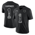 IN.Colts #1 Sauce Gardner Player Black Limited 2026 Salute to Service Home Game Hdoa Stitched Jerseys