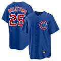 C.Cubs #25 Mois¨¦s Ballesteros Player Royal Home Game Jdoa Stitched Jerseys