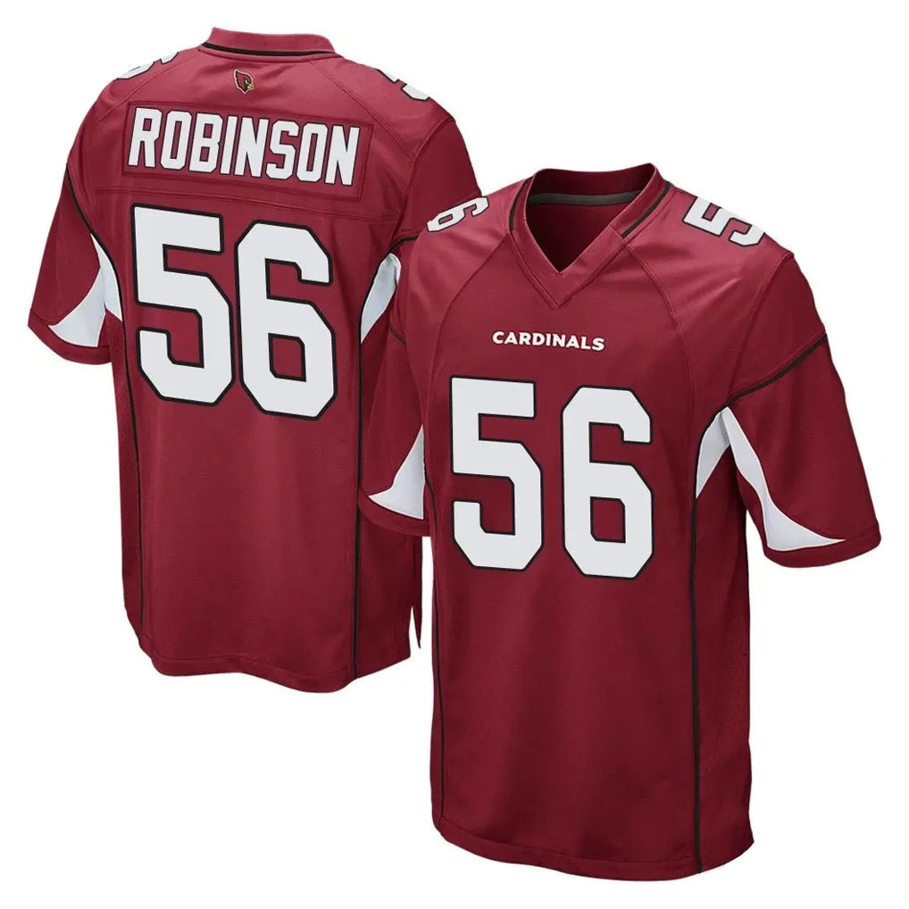 A.Cardinals #56 Darius Robinson Player Cardinal Home Game Jdoa Stitched Jerseys