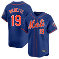NY.Mets #19 Bo Bichette Player Royal Home Limited Jdoa Stitched Jerseys