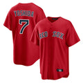 B.Red Sox #7 Masataka Yoshida Player Red Home Game Jdoa Stitched Jerseys