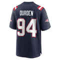 Jdoa NE.Patriots #94 Cory Durden Navy Team Game Jersey