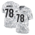C.Bengals #78 Anthony Munoz Player Arctic Camo Salute to Service Limited Jdoa Stitched Jerseys