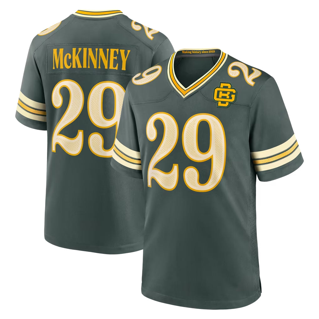 GB.Packers #29 Xavier McKinney Player Green 2026 Rivalries Collection Home Game Jdoa Stitched Jerseys