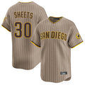 S.Diego Padres #30 Gavin Sheets Player Khaki Home Limited Jdoa Stitched Jerseys