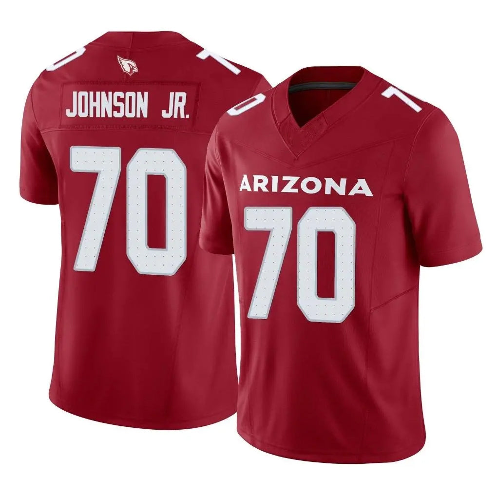 A.Cardinals #70 Paris Johnson Jr. Player Cardinal Vapor F.U.S.E. Limited Home Game Jdoa Stitched Jerseys