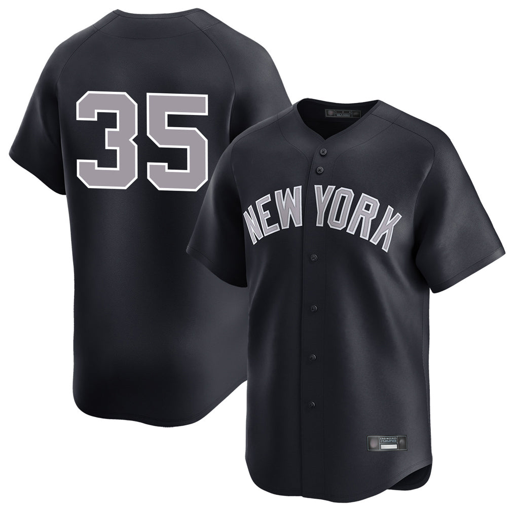 NY.Yankees #35 Cody Bellinger Player Navy Limited Home Jdoa Stitched Jerseys