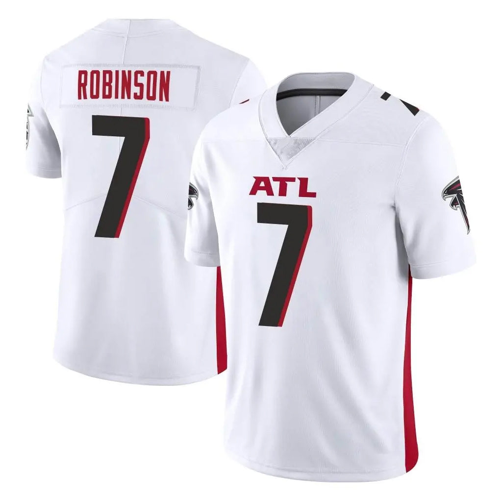 A.Falcons #7 Bijan Robinson Player White Vapor Untouchable Limited Home Game Jdoa Stitched Jerseys