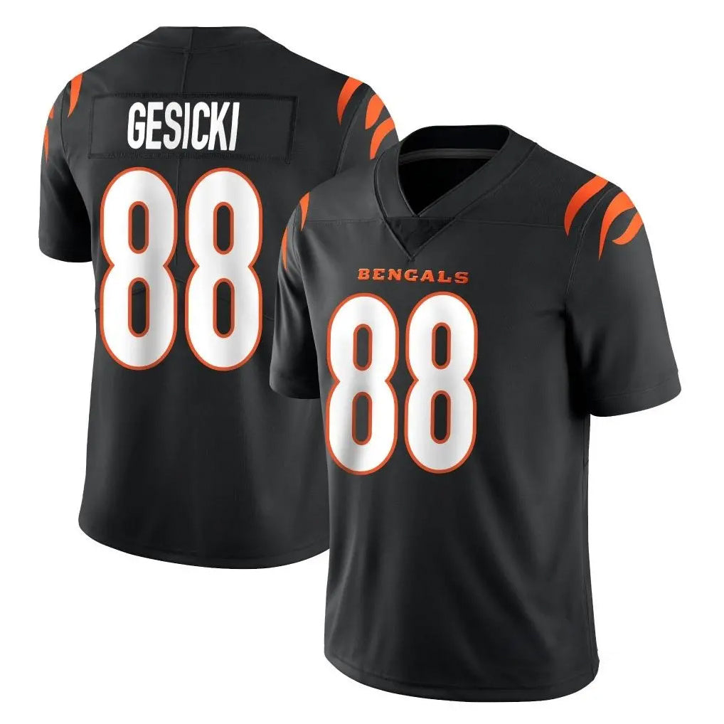 C.Bengals #88 Mike Gesicki Player Black Vapor Untouchable Limited Home Game Jdoa Stitched Jerseys