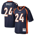 D.Broncos #24 Champ Bailey Player Navy Mitchell & Ness 2006 Legacy Limited Game Jdoa Stitched Jerseys