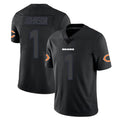 C.Bears #1 Jaylon Johnson Player Black Impact Limited Game Jdoa Stitched Jerseys