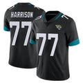 J.Jaguars #77 Anton Harrison Player Black Vapor Untouchable Limited Home Game Jdoa Stitched Jerseys