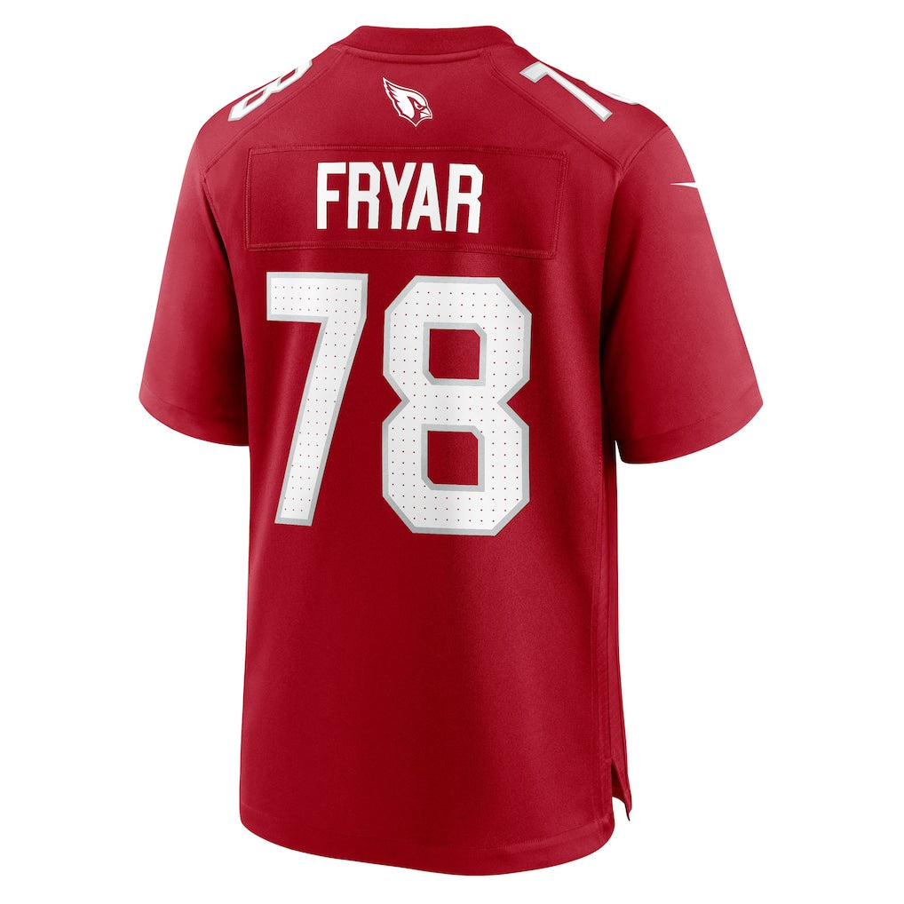 Jdoa A.Cardinals #78 Josh Fryar Cardinal Team Game Jersey