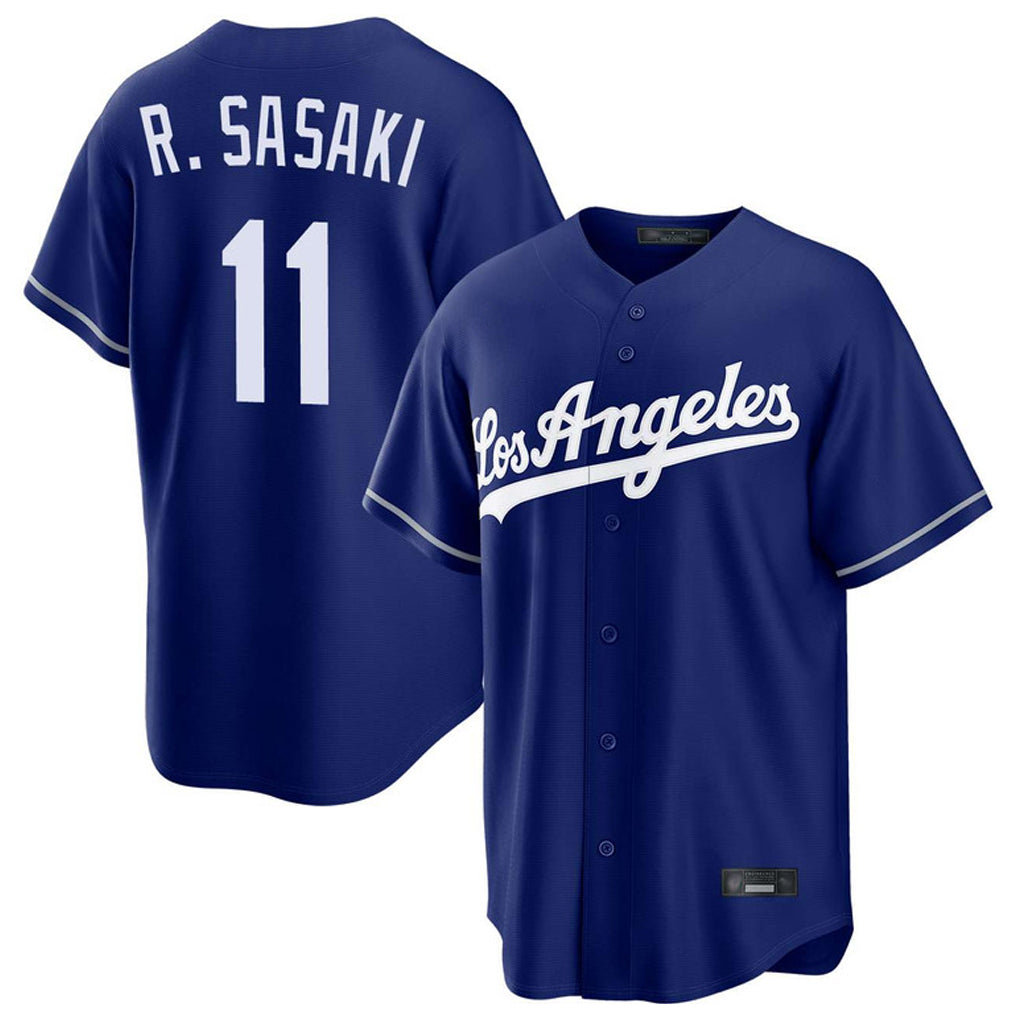 LA.Dodgers #11 Roki Sasaki Player Royal Game Jdoa Stitched Jerseys