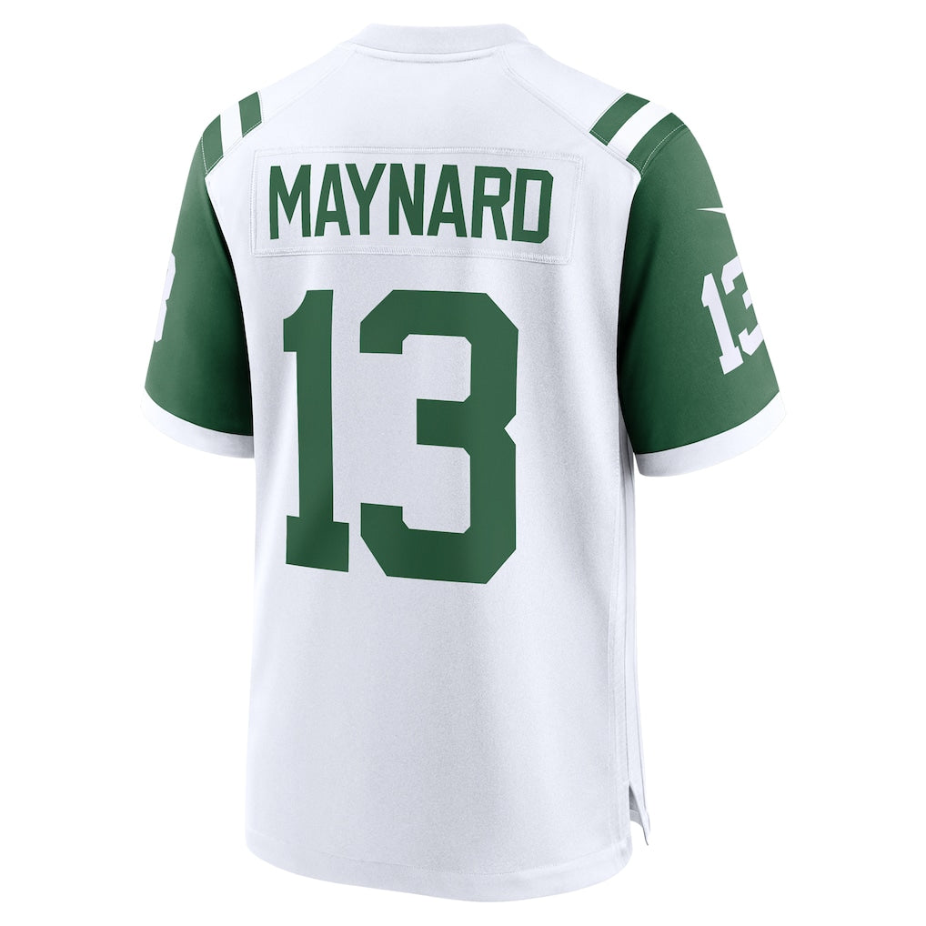 Jdoa NY.Jets #13 Don Maynard White Retired Player Alternate Game Jersey